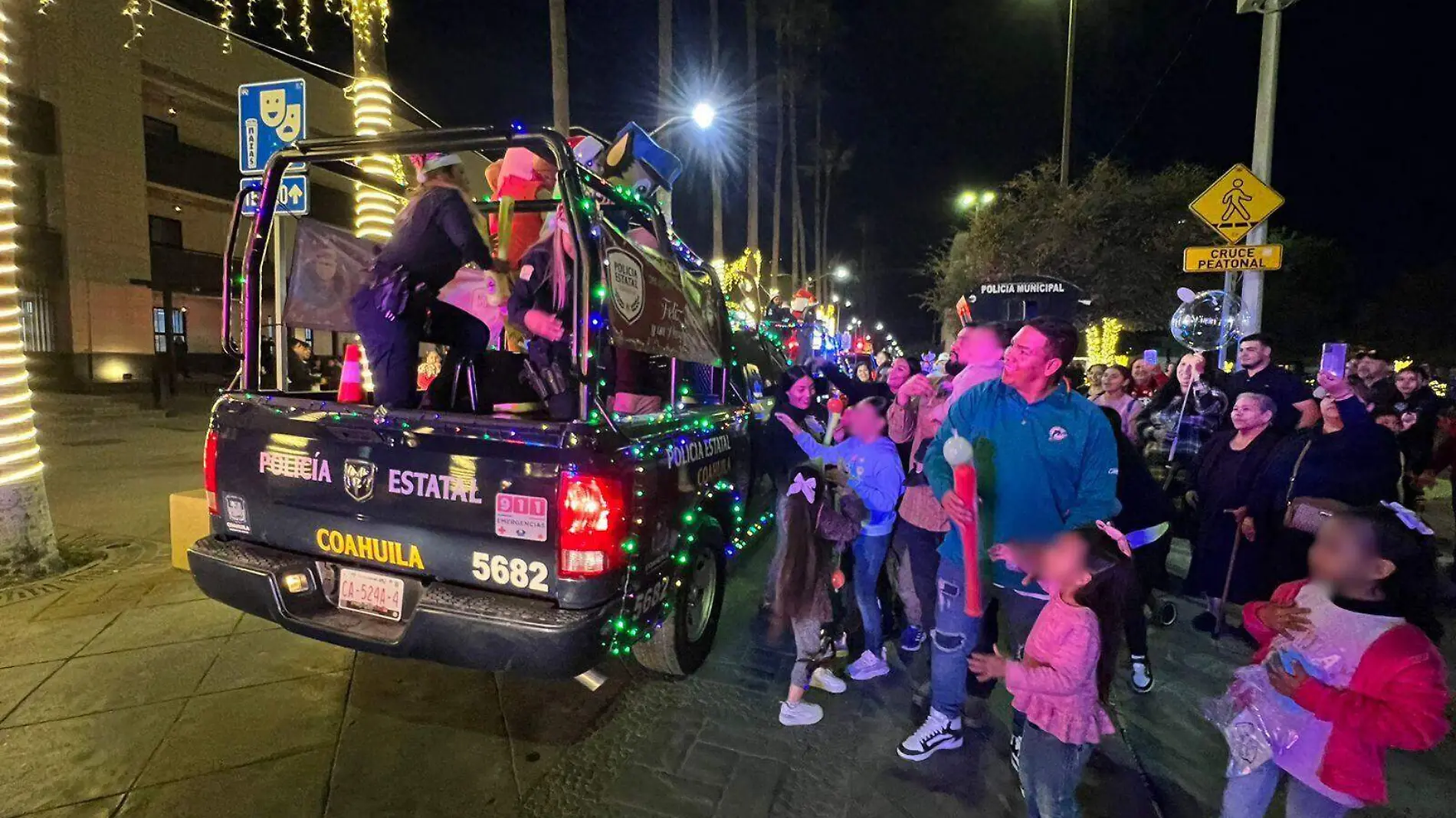 Caravana policiaca